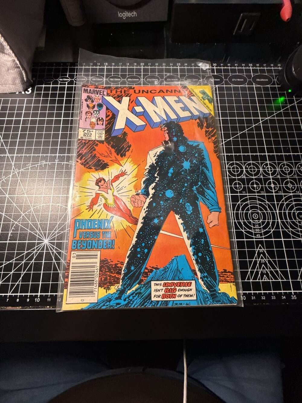 Marvel The Uncanny X-Men #203 Phoenix Versus The Beyonder Comic Book